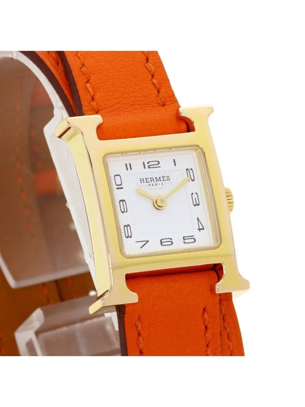 Hermes Watch Mini Double Tour Leather